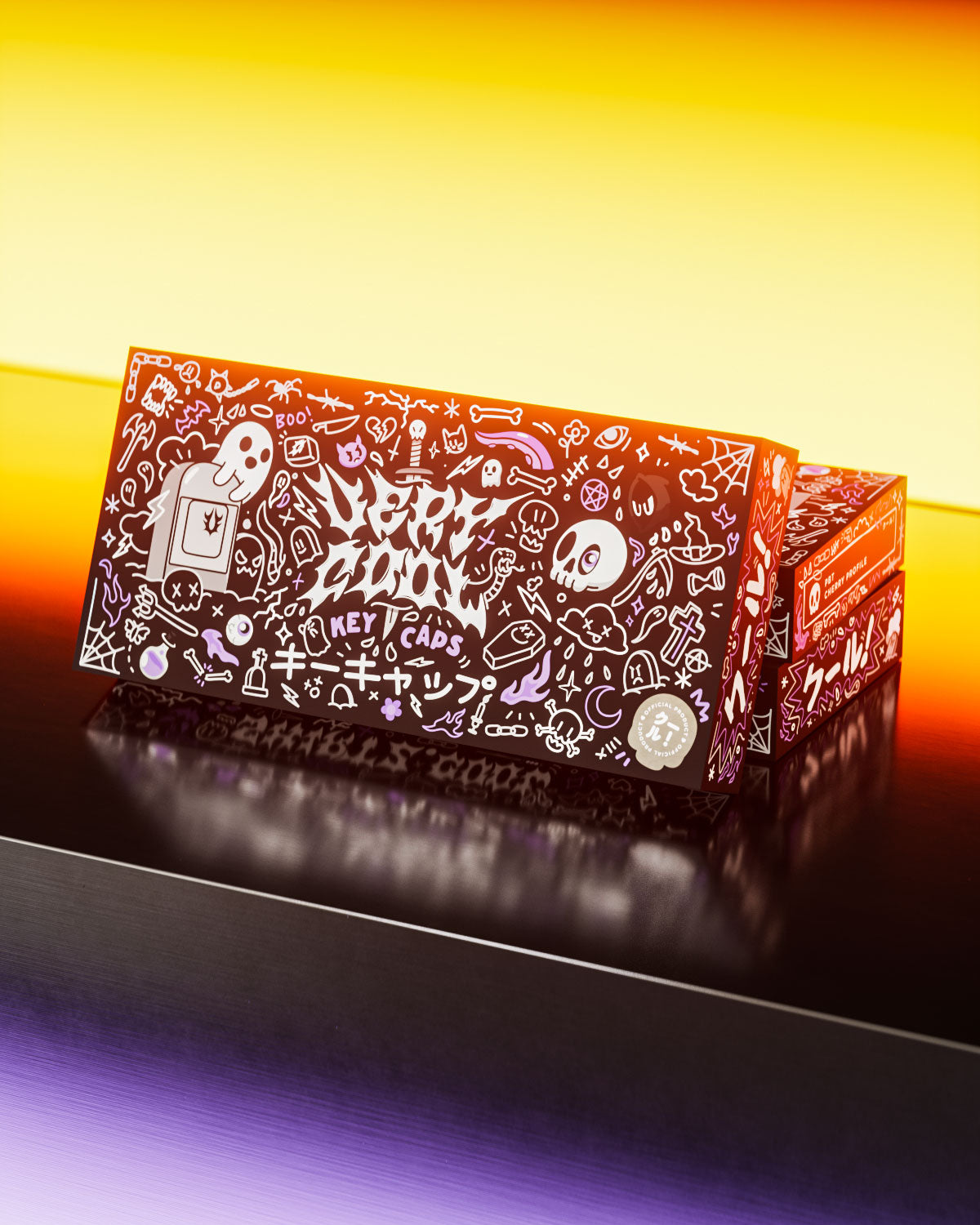  Very Ghoul Keycaps-Coordom