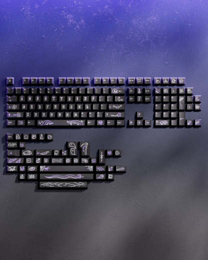  Very Ghoul Keycaps-Coordom