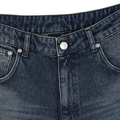 "koi fish v2" Jorts washed indigo-Coordom