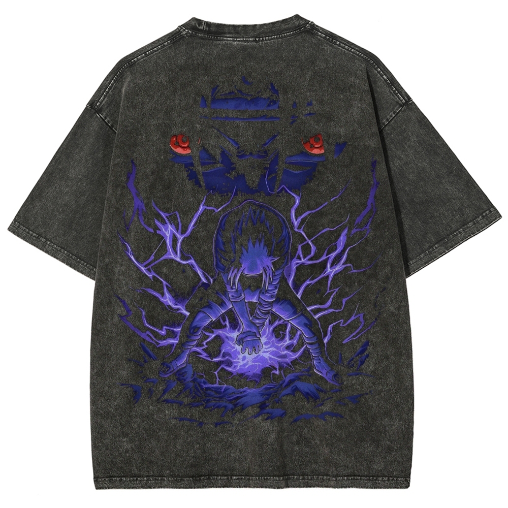 Naruto Unisex Fit Washed T-Shirt 2502006793-Coordom