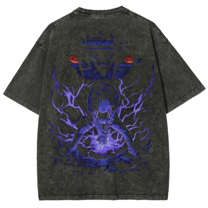 Naruto Unisex Fit Washed T-Shirt 2502006793-Coordom