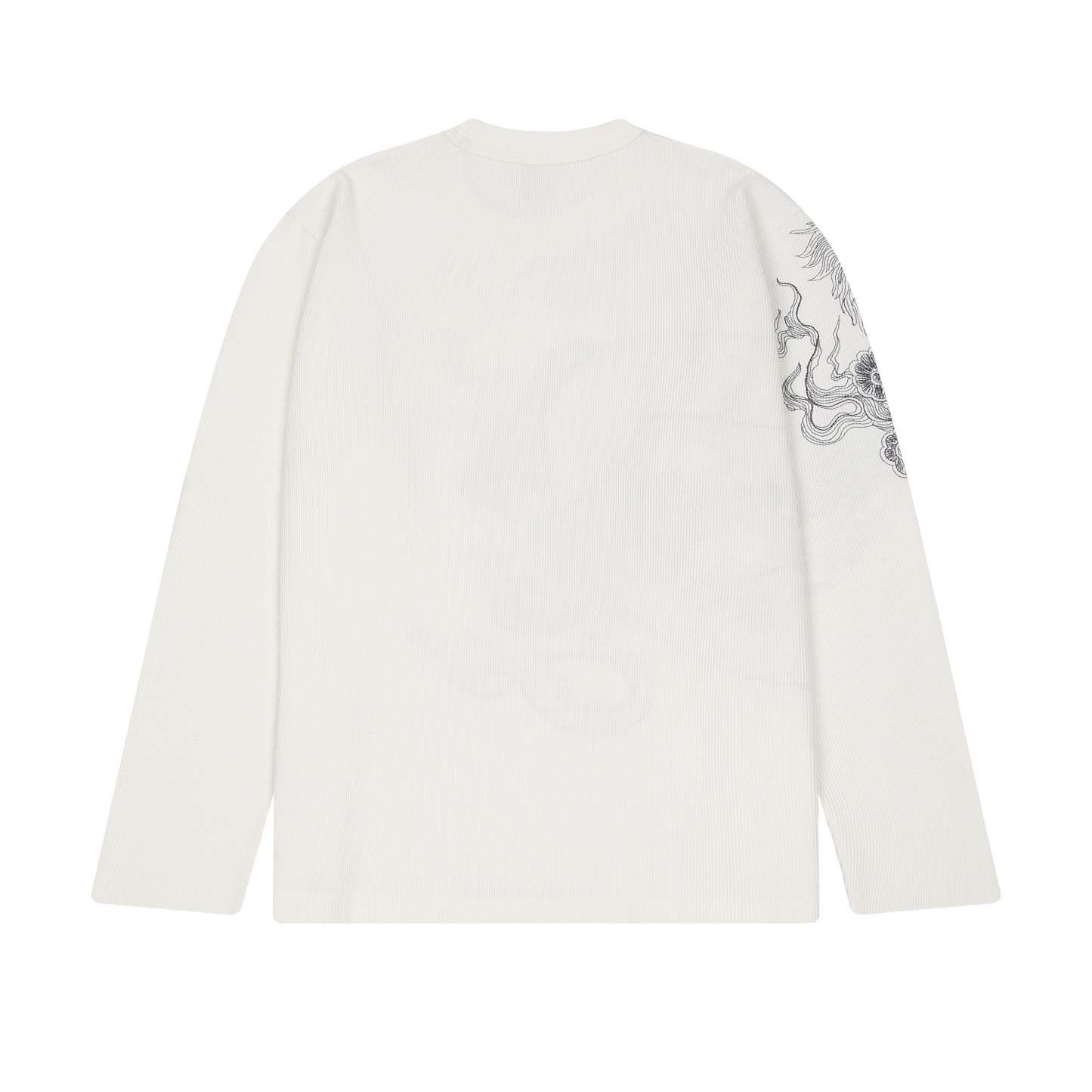 "yakuza v2" ribbed Longsleeve-Coordom