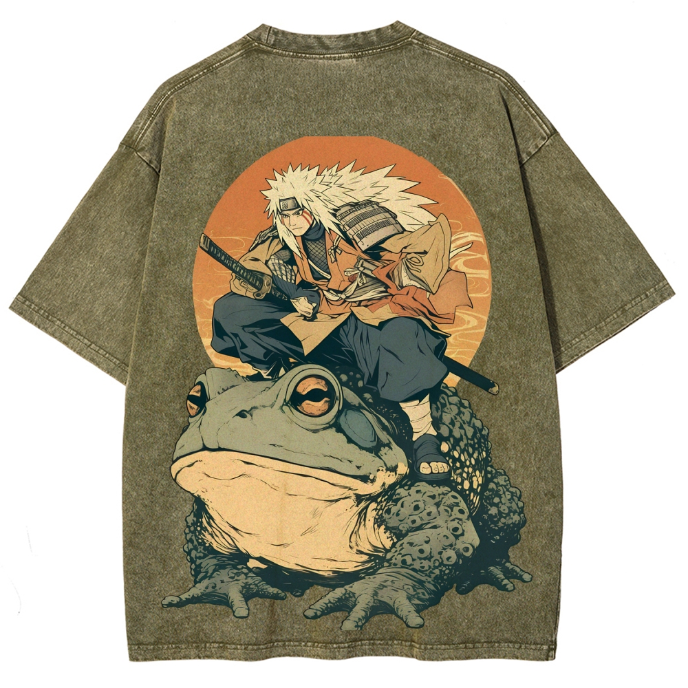 Naturo Unisex Fit Washed T-Shirt 2507024176-Coordom