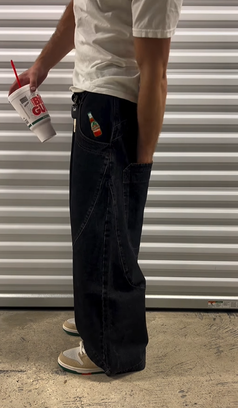 Eleven Seven Denim Baggy Jeans-Coordom