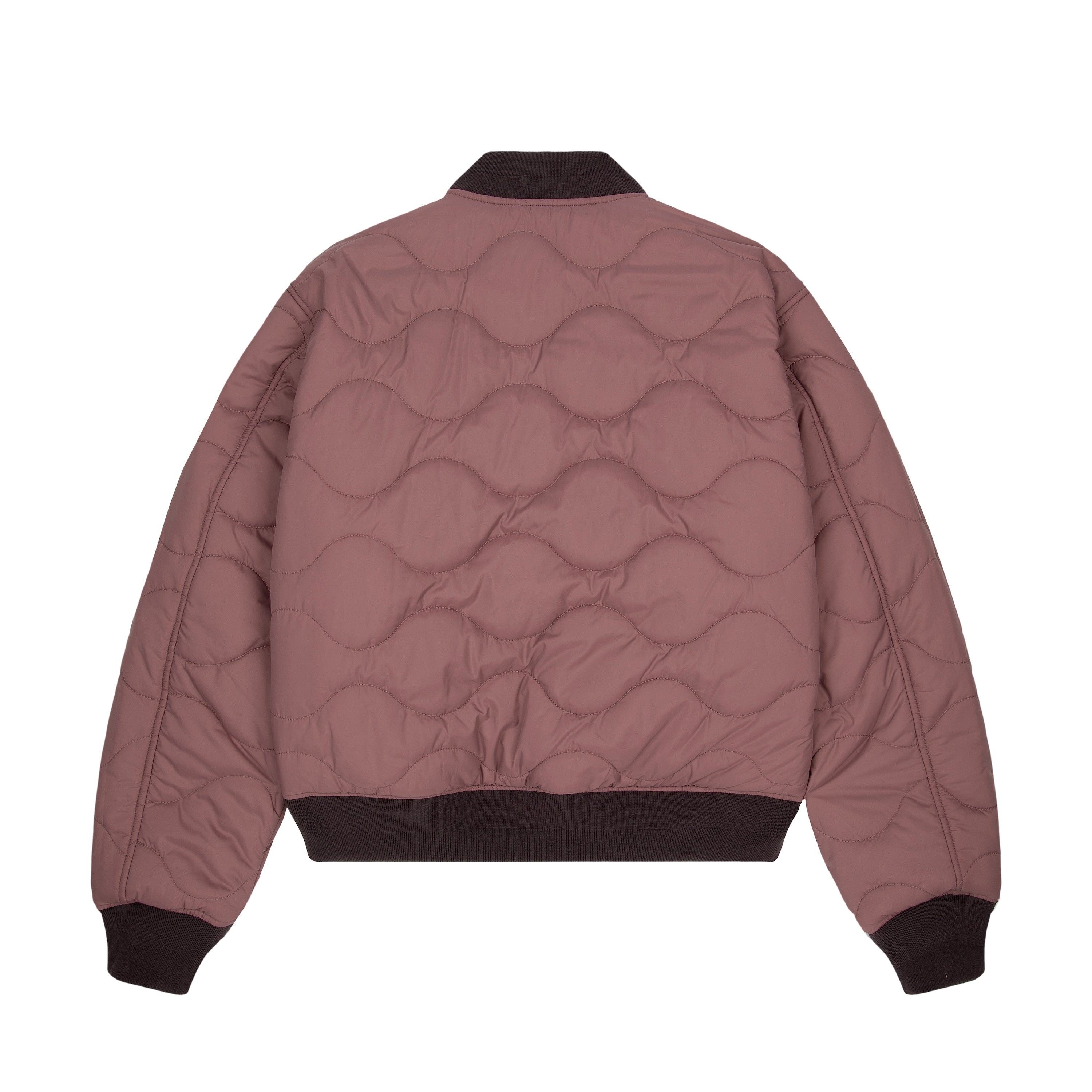 "yakuza v2" bomber Jacket deep plum-Coordom