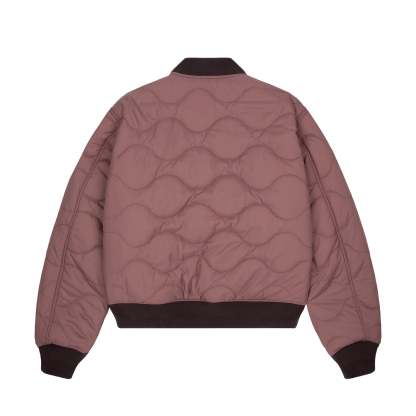 "yakuza v2" bomber Jacket deep plum-Coordom