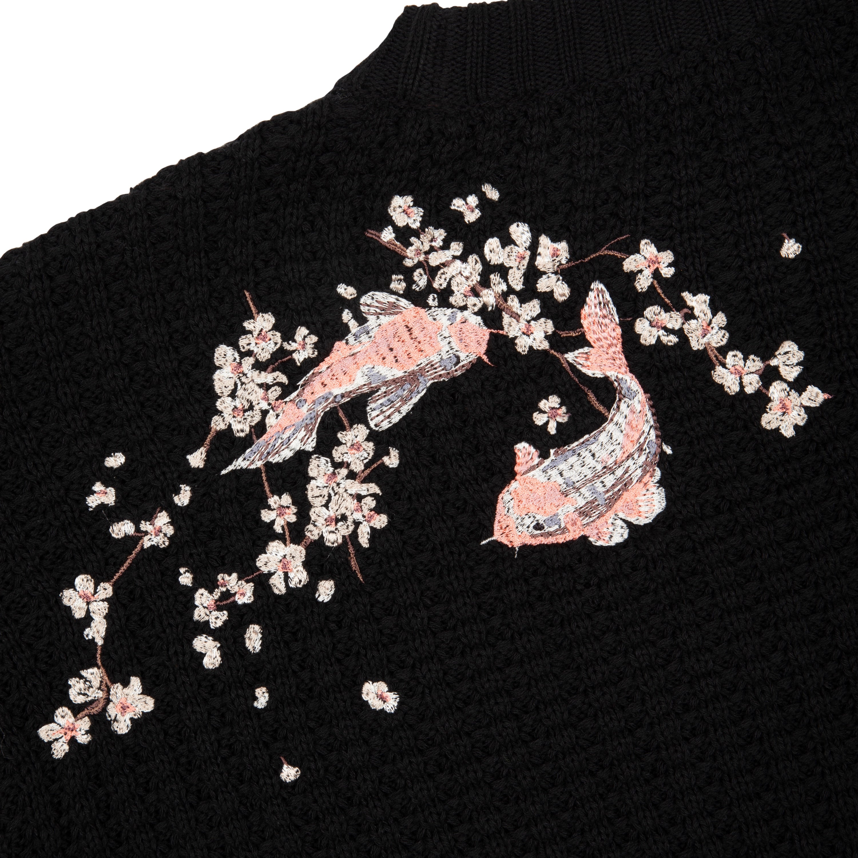 "yakuza v3" Knit black-Coordom