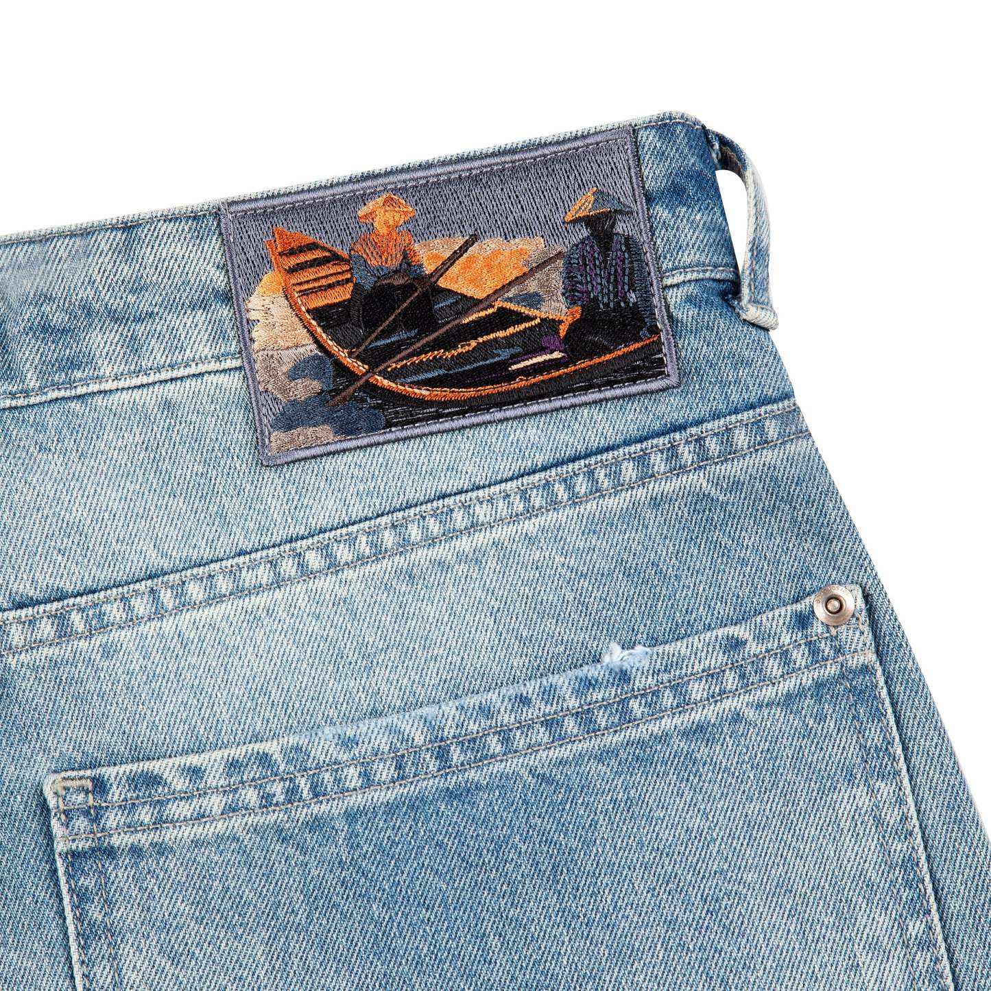"lotus" Jorts blue-Coordom