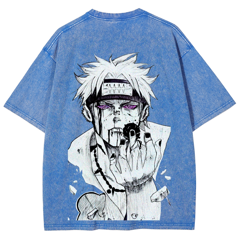 Naturo Unisex Fit Washed T-Shirt 2507024103-Coordom