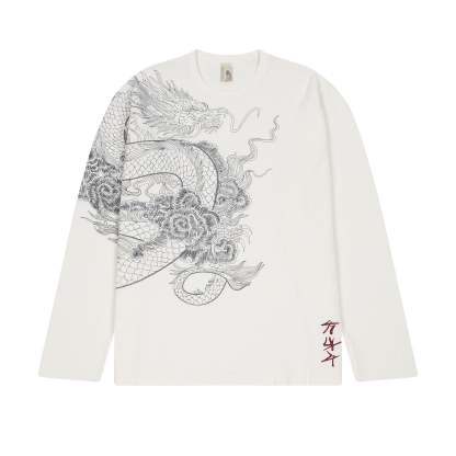 "yakuza v2" ribbed Longsleeve-Coordom