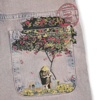 "lotus" denim faded rose-Coordom