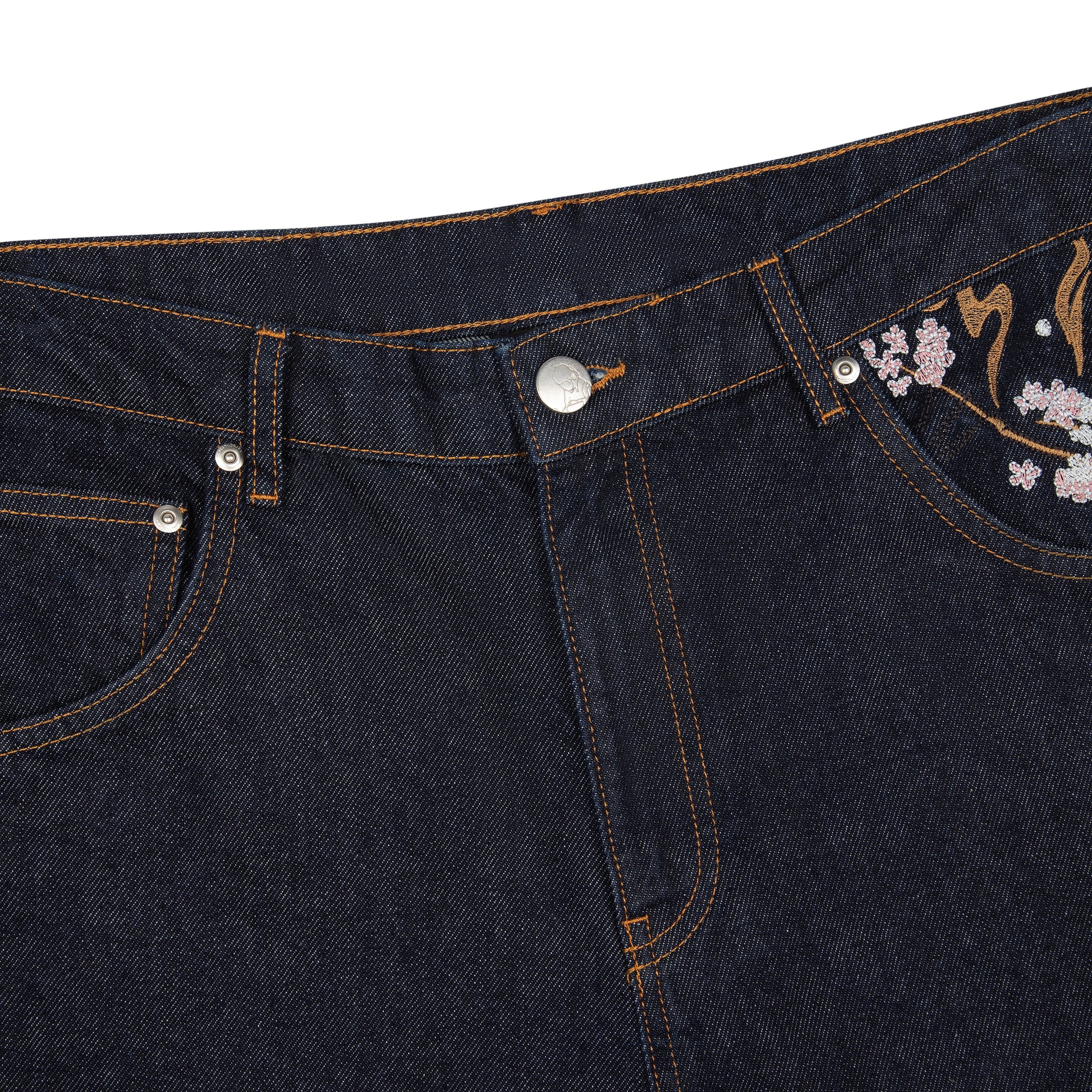 "yakuza" raw Denim blue-Coordom