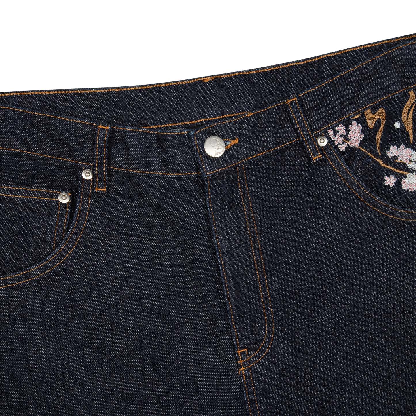 "yakuza" raw Denim blue-Coordom
