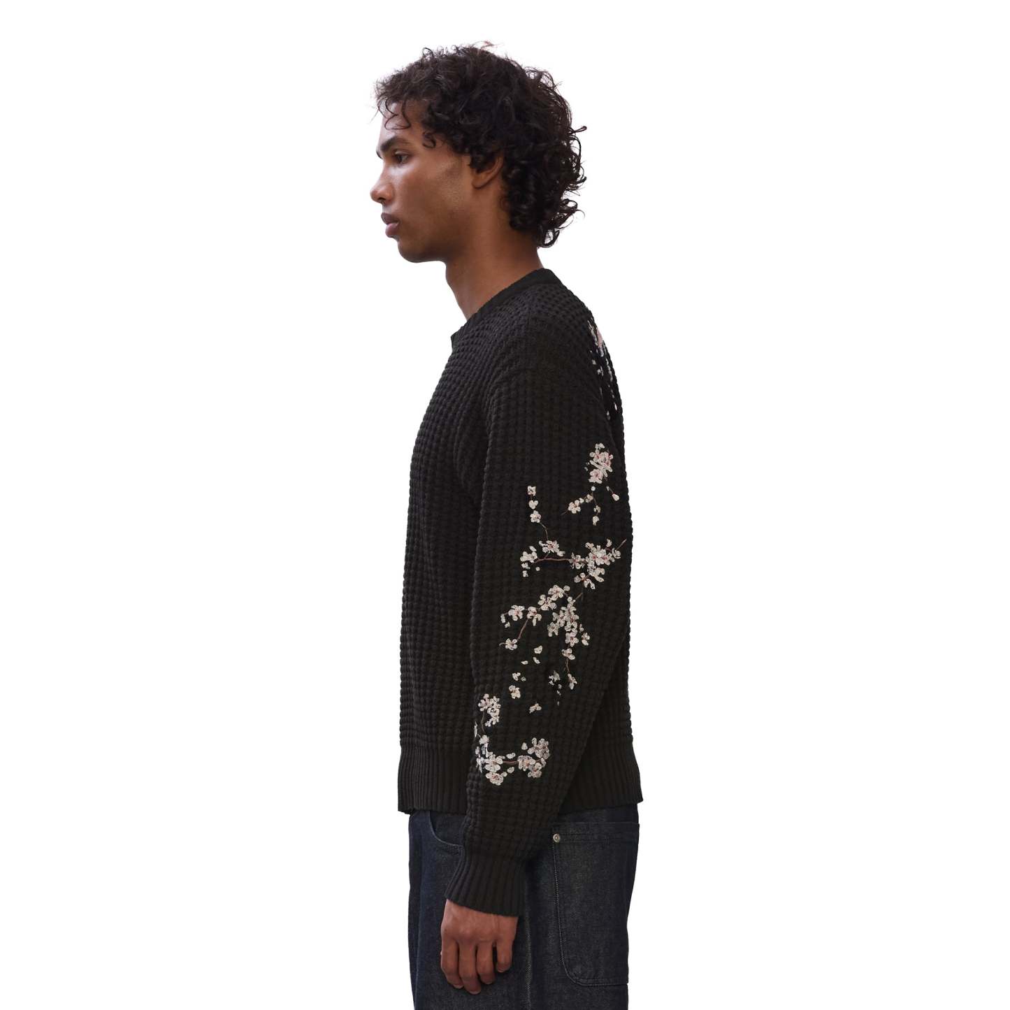 "yakuza v3" Knit black-Coordom