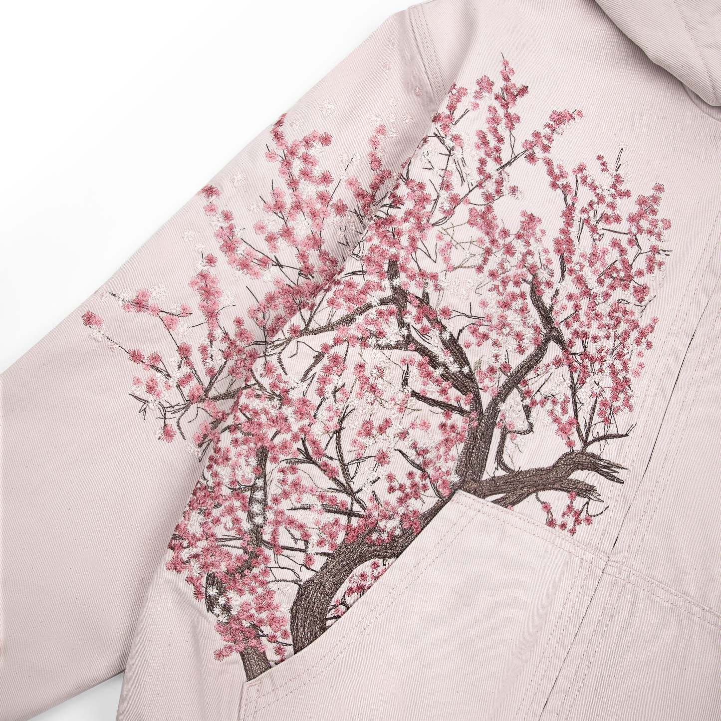 Blossom Workwear Jacket | Vintage Streetwear Casual Oversized Outerwear-Coordom