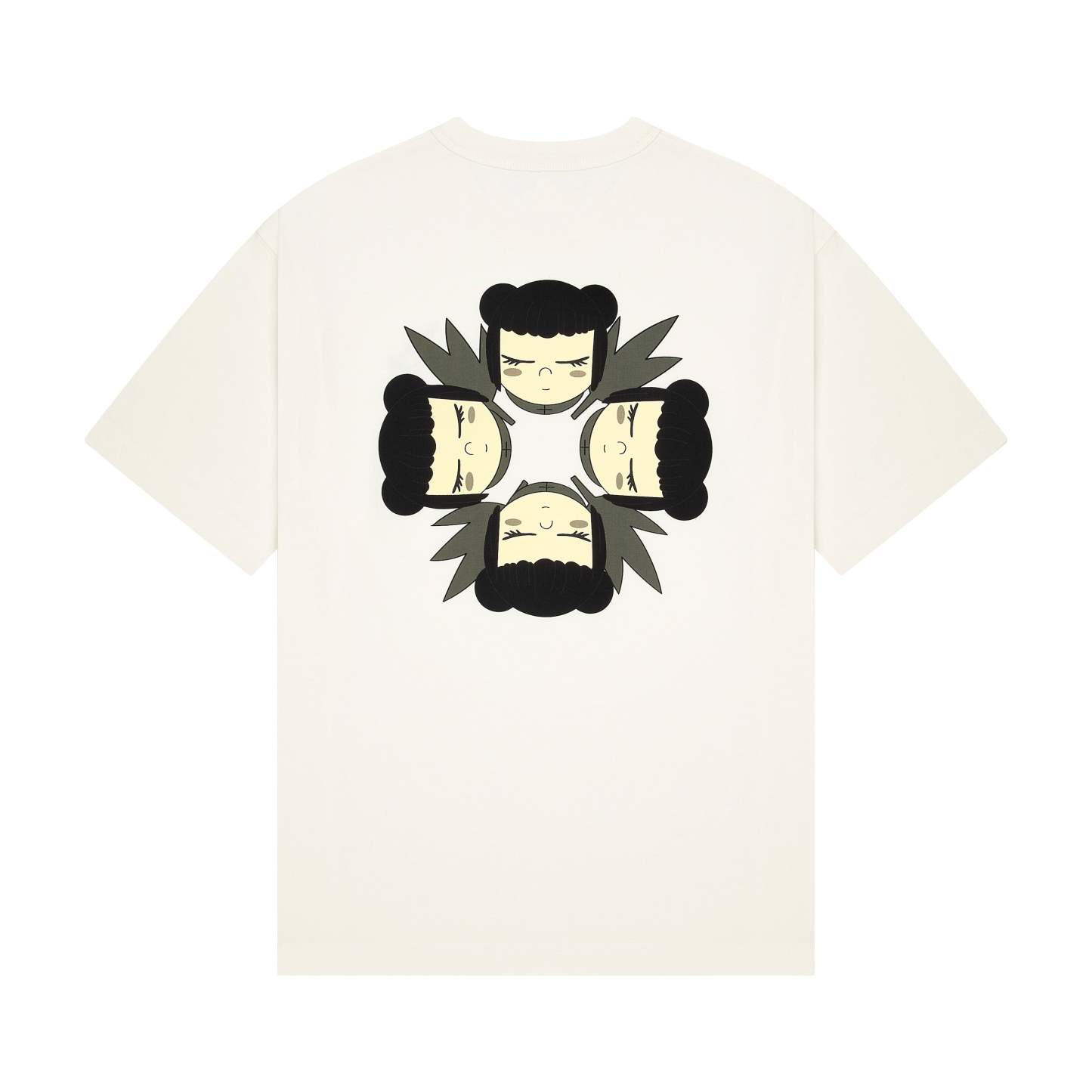 "koi" T Shirt off white-Coordom