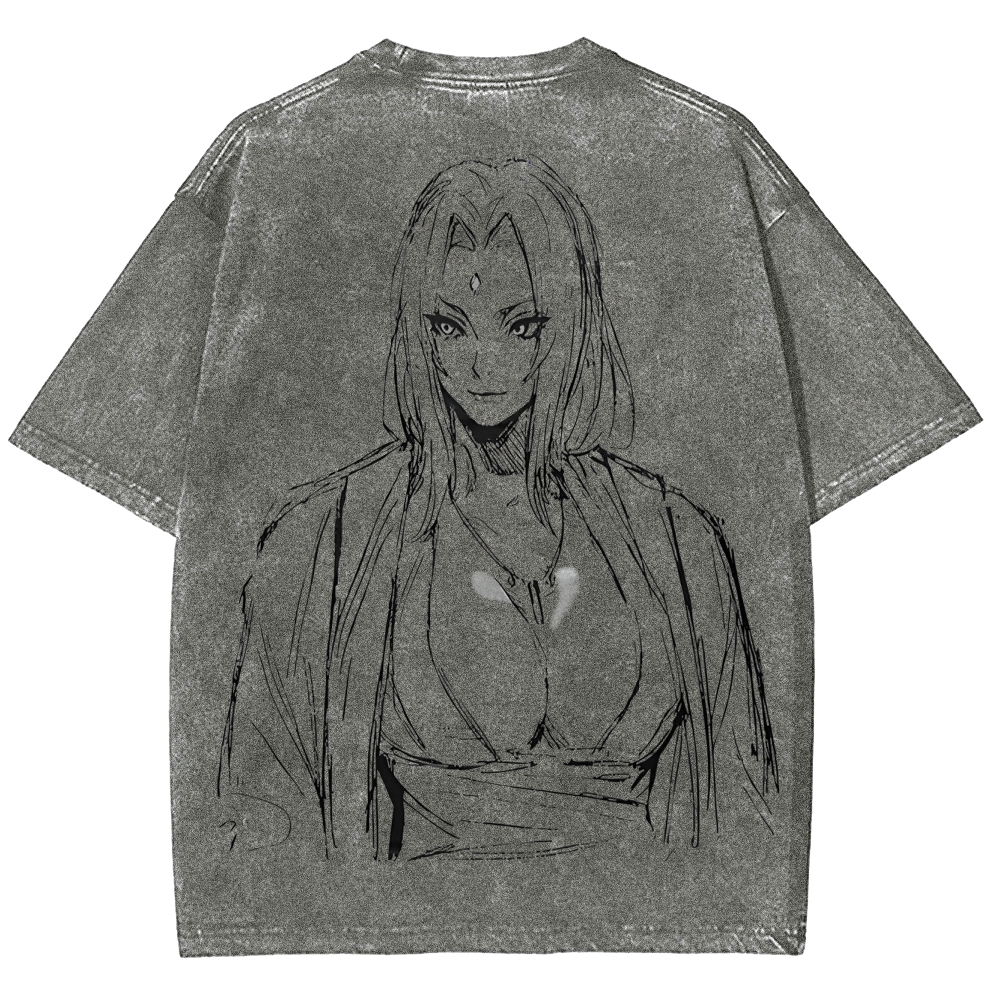 Naruto Unisex Fit Washed T-Shirt 2504009774-Coordom