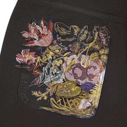 "garden of eden" Denim anthracite-Coordom
