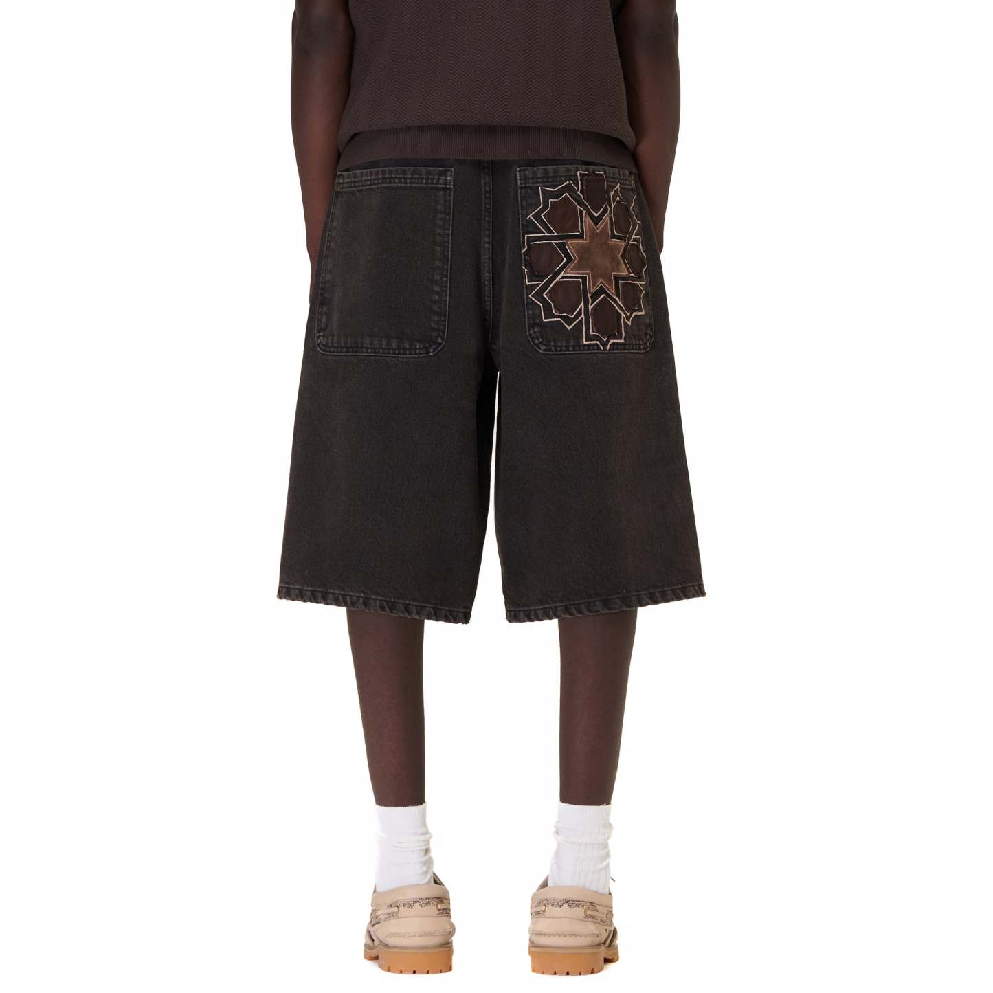  brown washed Jorts-Coordom