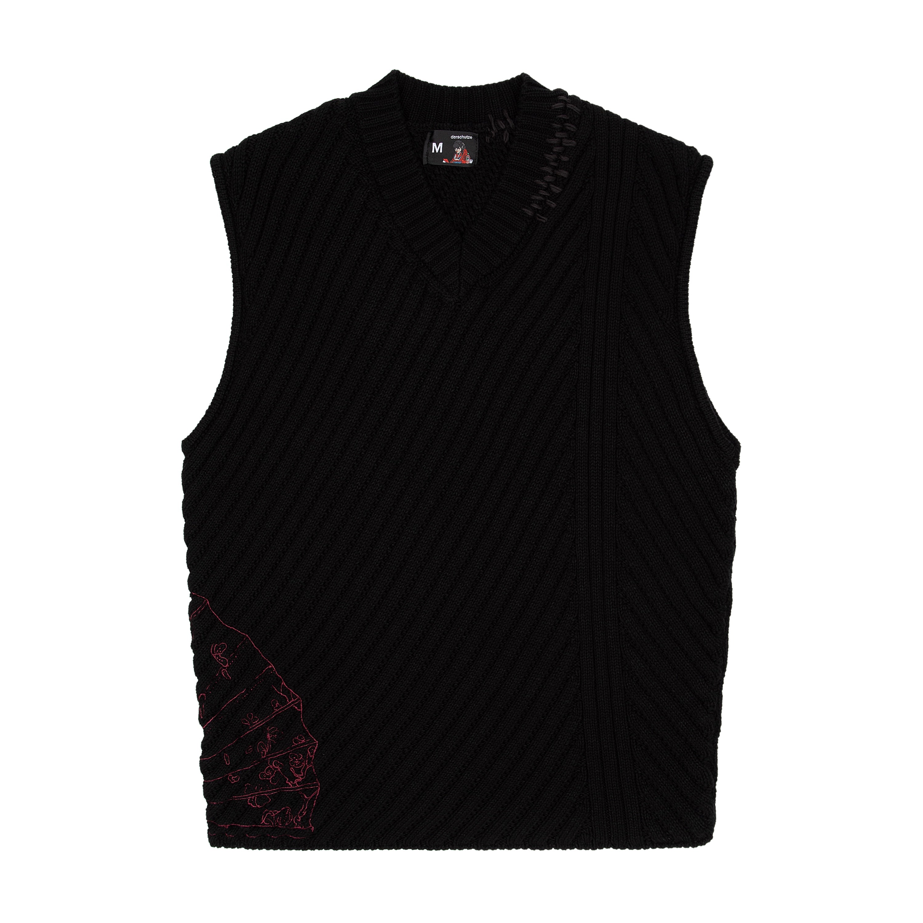 "yakuza" Knit vest-Coordom