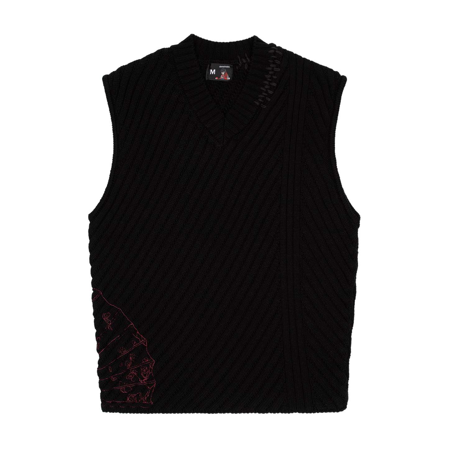 "yakuza" Knit vest-Coordom