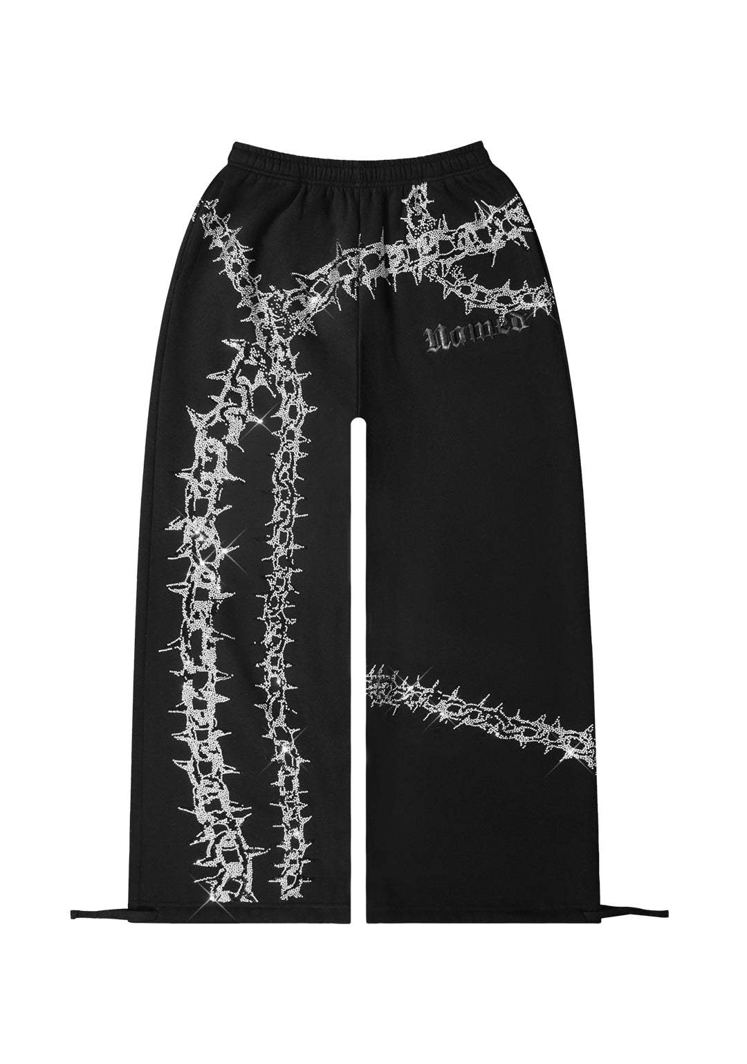  RHINESTONE OVERSIZED SET BLACK-Coordom