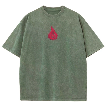 Naruto Unisex Fit Washed T-Shirt 2507030098-Coordom