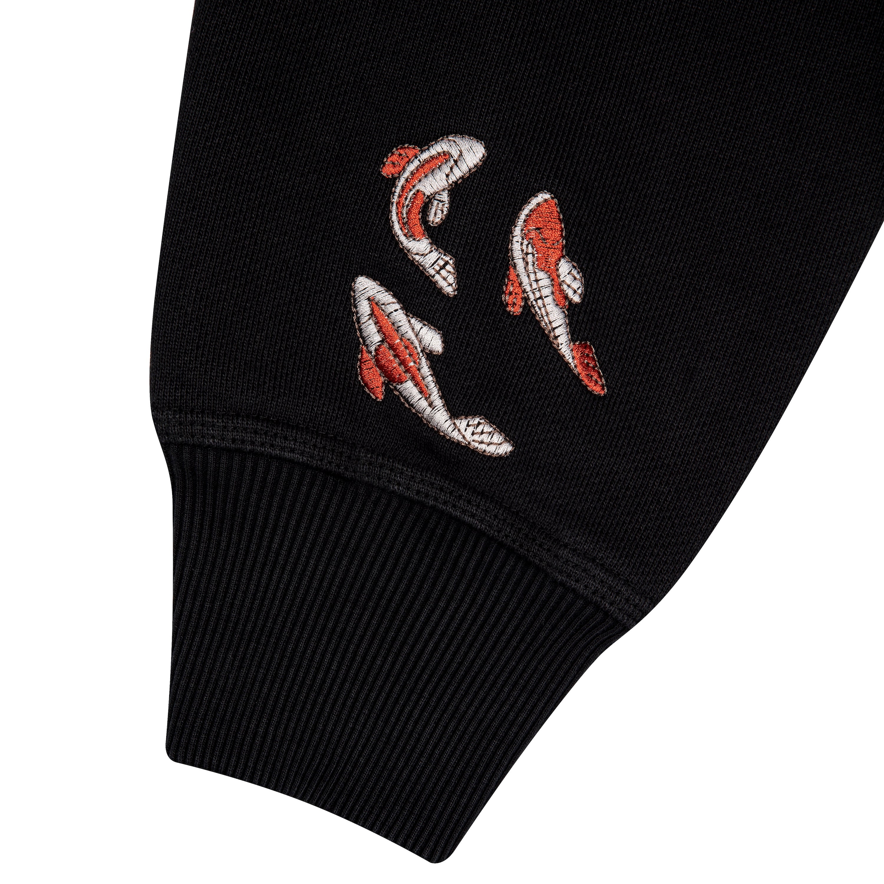 "koi" Zip Up black-Coordom