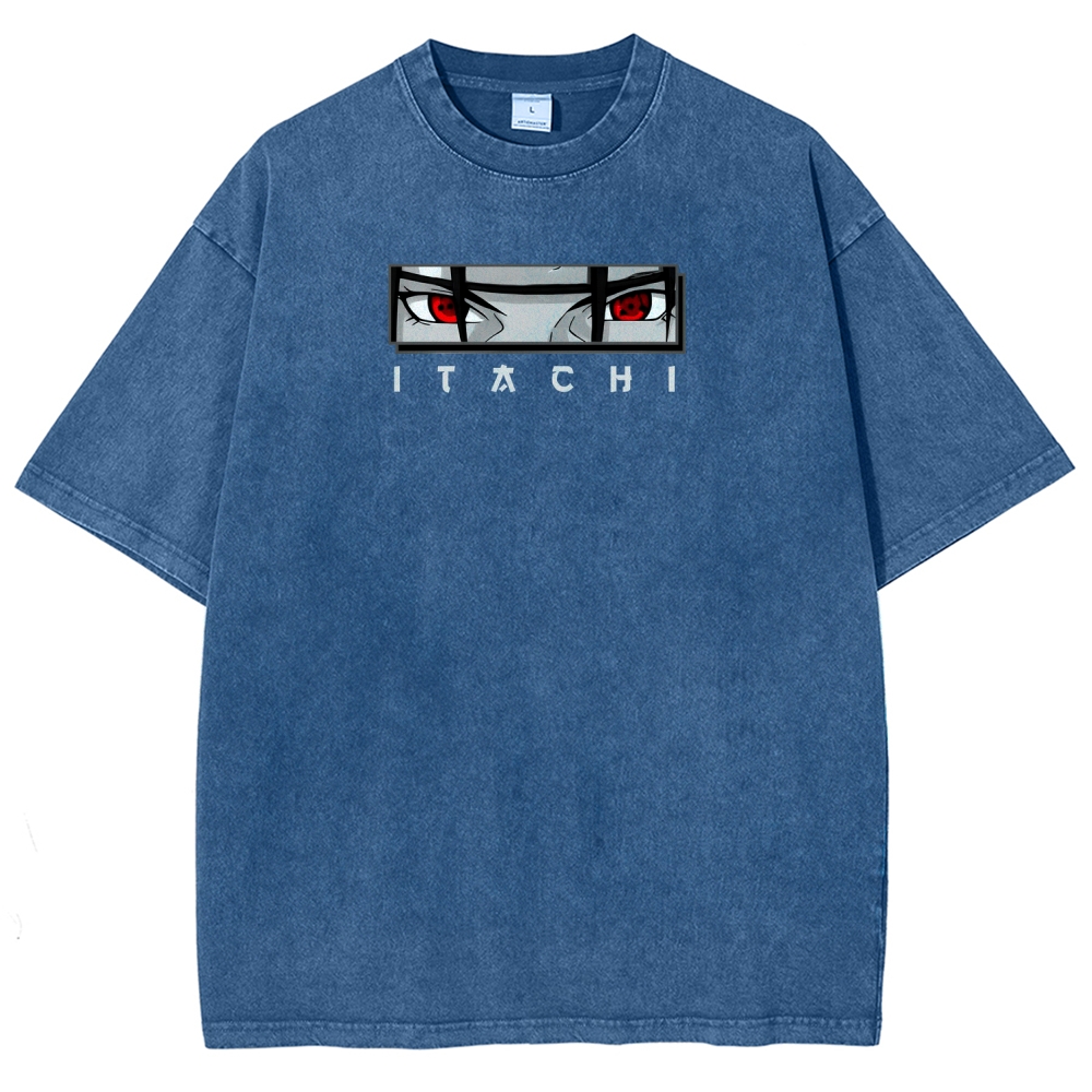 Naruto Unisex Fit Washed T-Shirt 2508023392-Coordom
