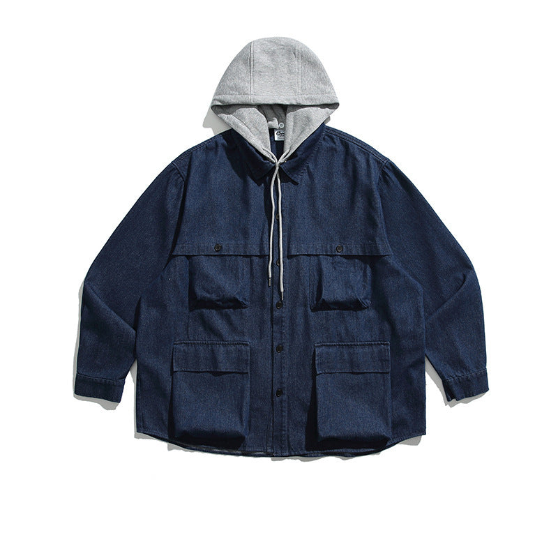 Cobalt Hooded Jacket-Coordom