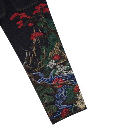 "kyoto" indigo raw Denim-Coordom