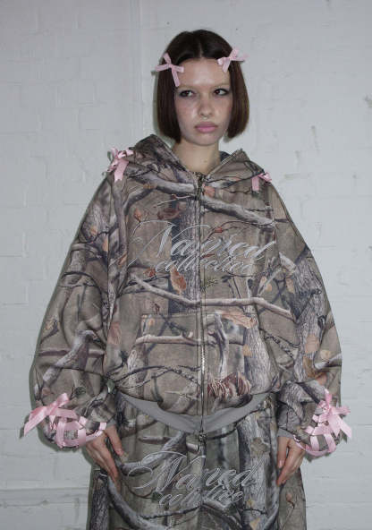 FORBIDDEN ZIP HOODIE NATURAL-Coordom