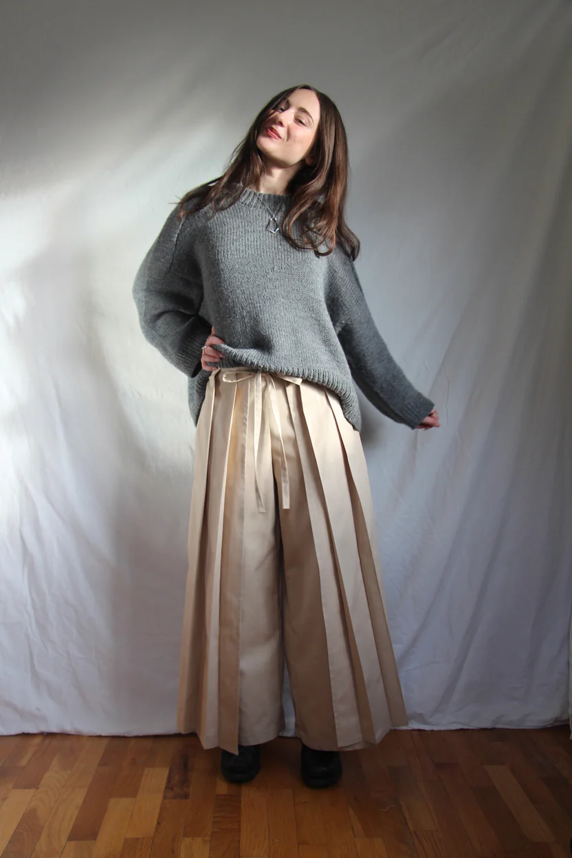 Sleepy Pleated Pants-Coordom