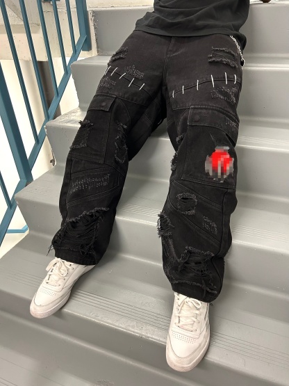 "Cruel Fate" Cargo Pants-Coordom