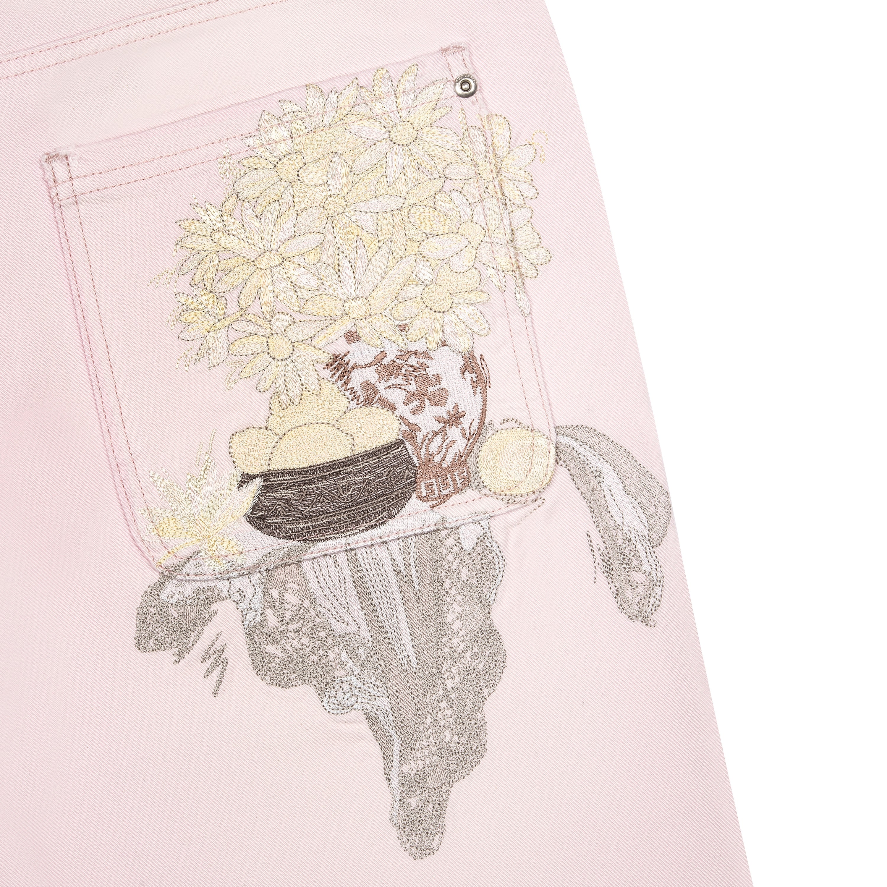 "garden of eden" Denim light pink-Coordom
