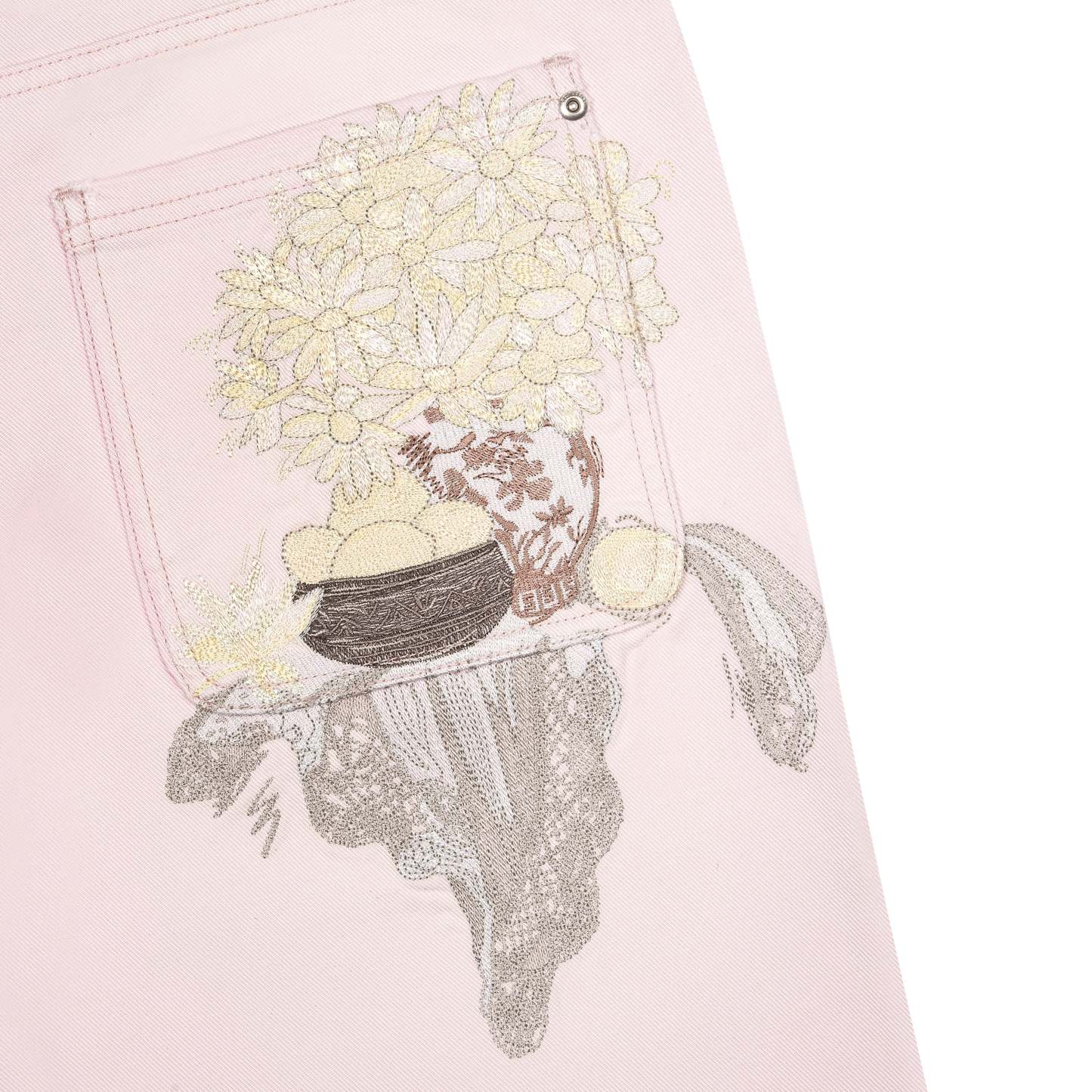 "garden of eden" Denim light pink-Coordom
