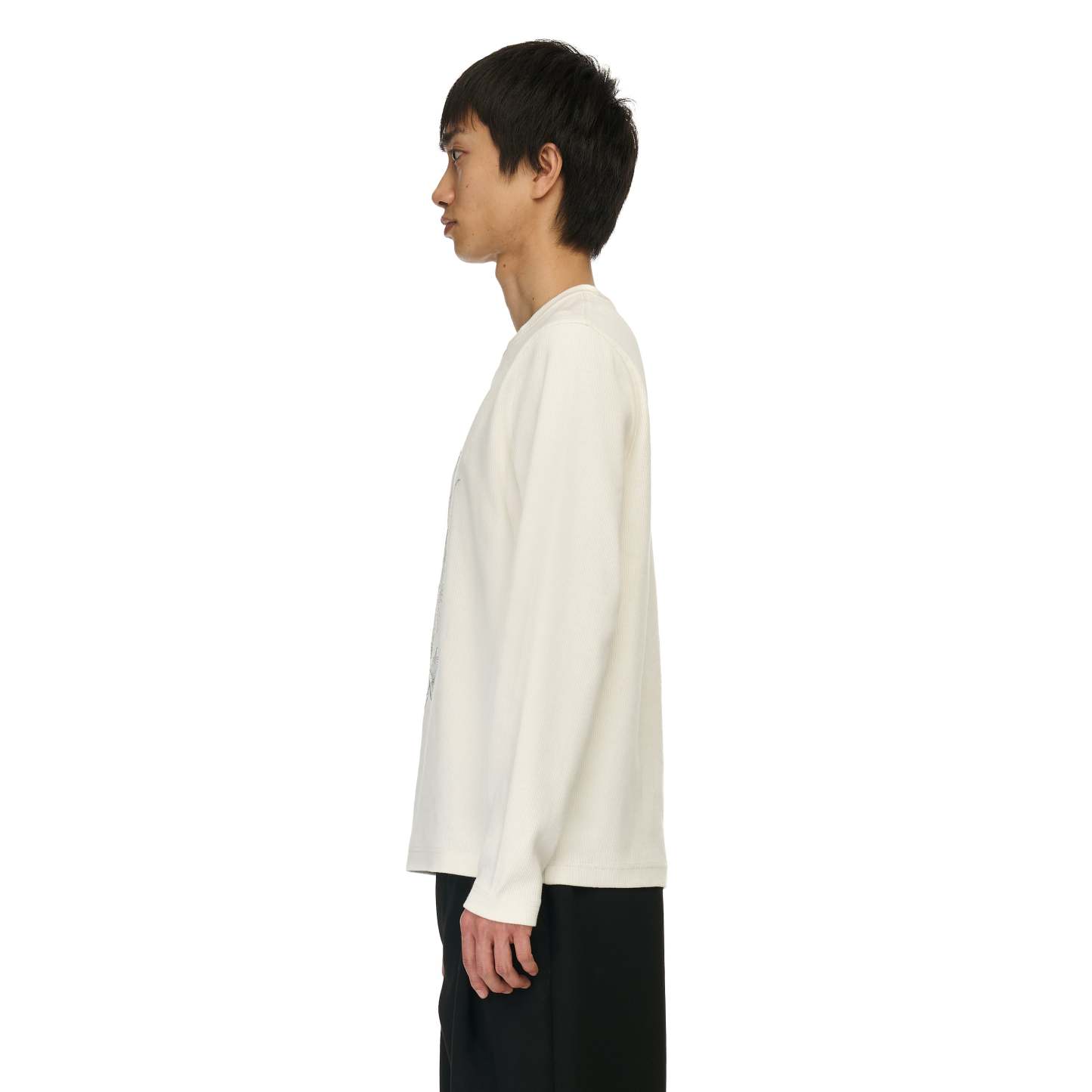 "yakuza v2" ribbed Longsleeve-Coordom