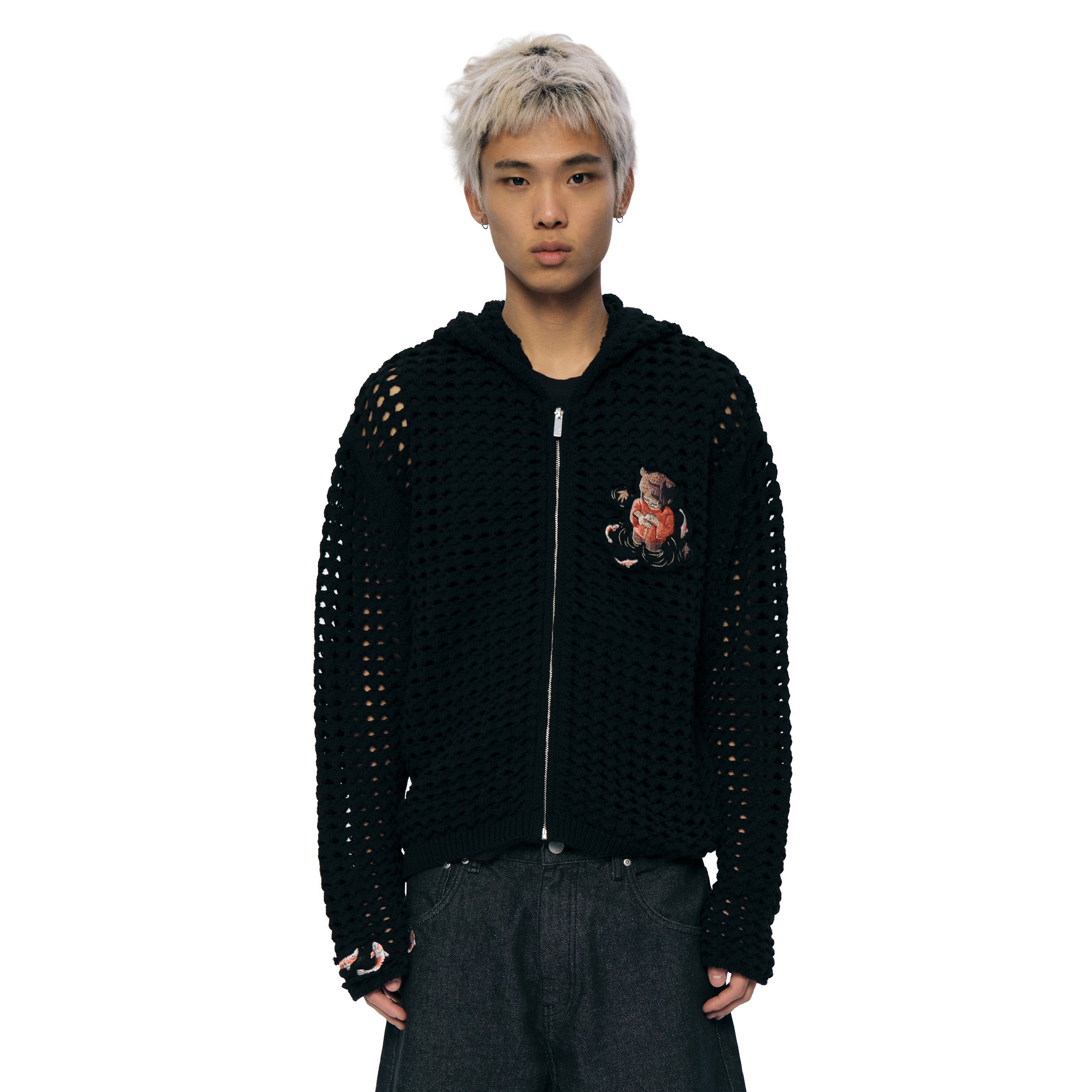 "koi fish v2" zip Knit-Coordom