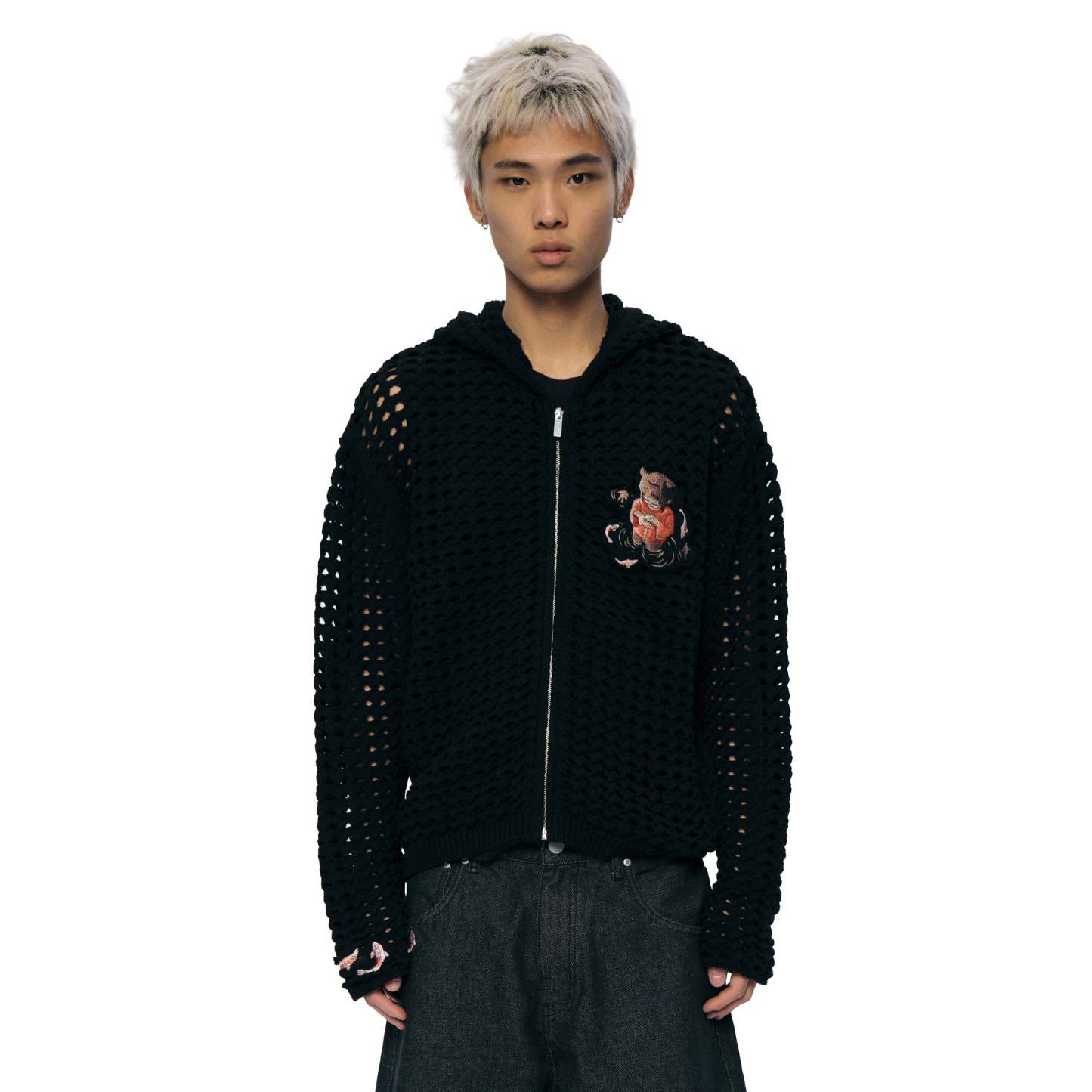 "koi fish v2" zip Knit-Coordom