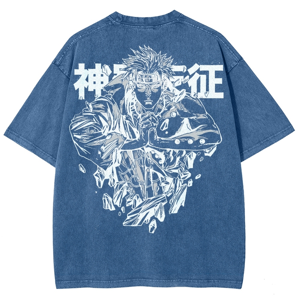 Naruto Unisex Fit Washed T-Shirt 2502003593-Coordom