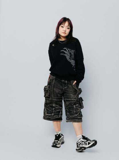 ACADEMY Cargo Pants Black-Coordom