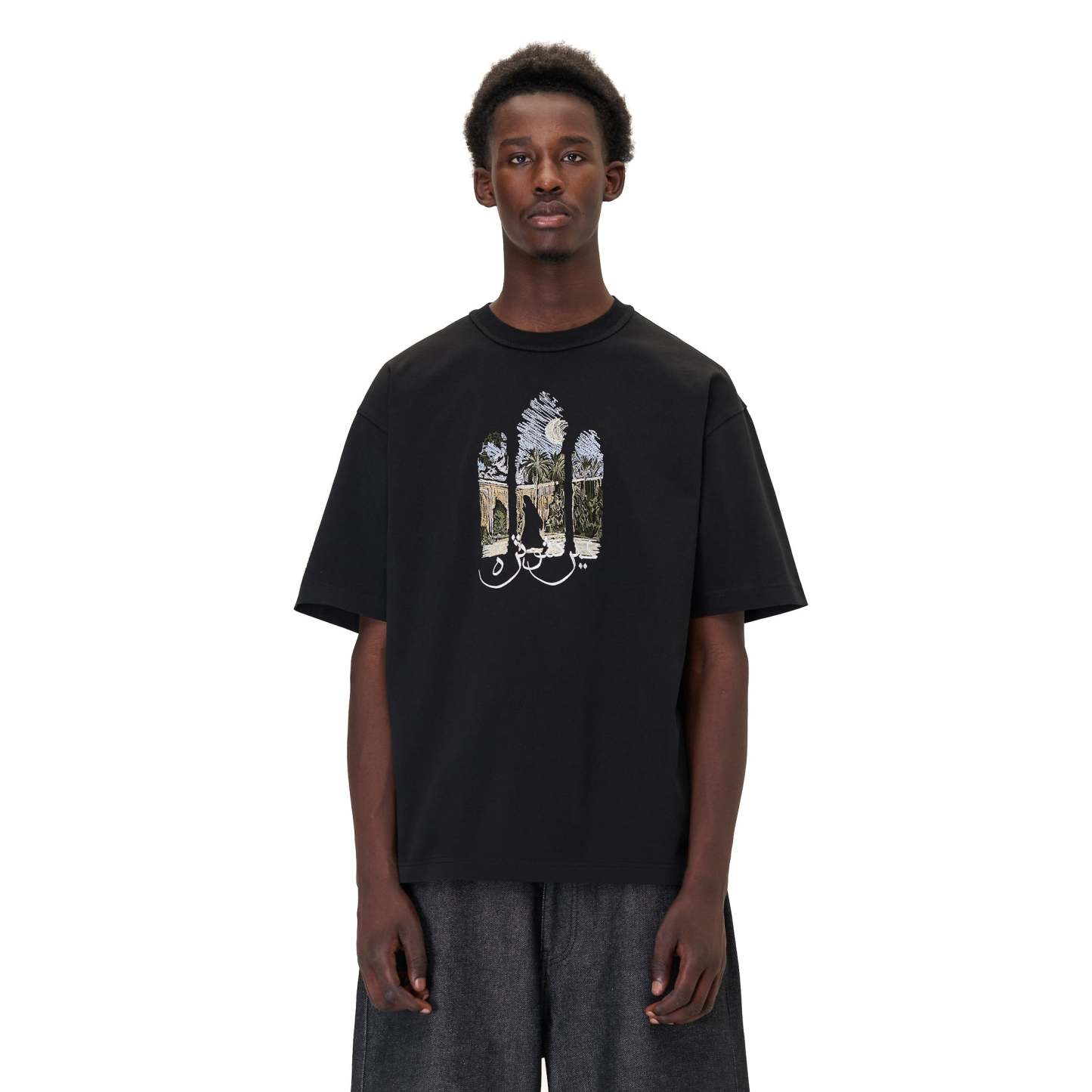  T Shirt black 01-Coordom