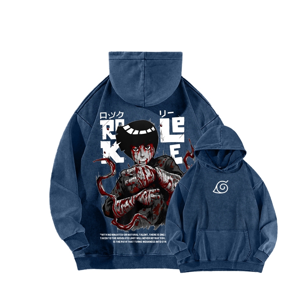 Naruto Unisex Washed Hoodie 2602007535-Coordom