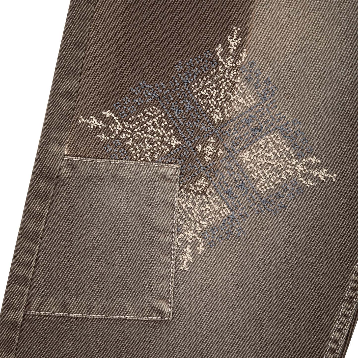 brown washed Denim-Coordom