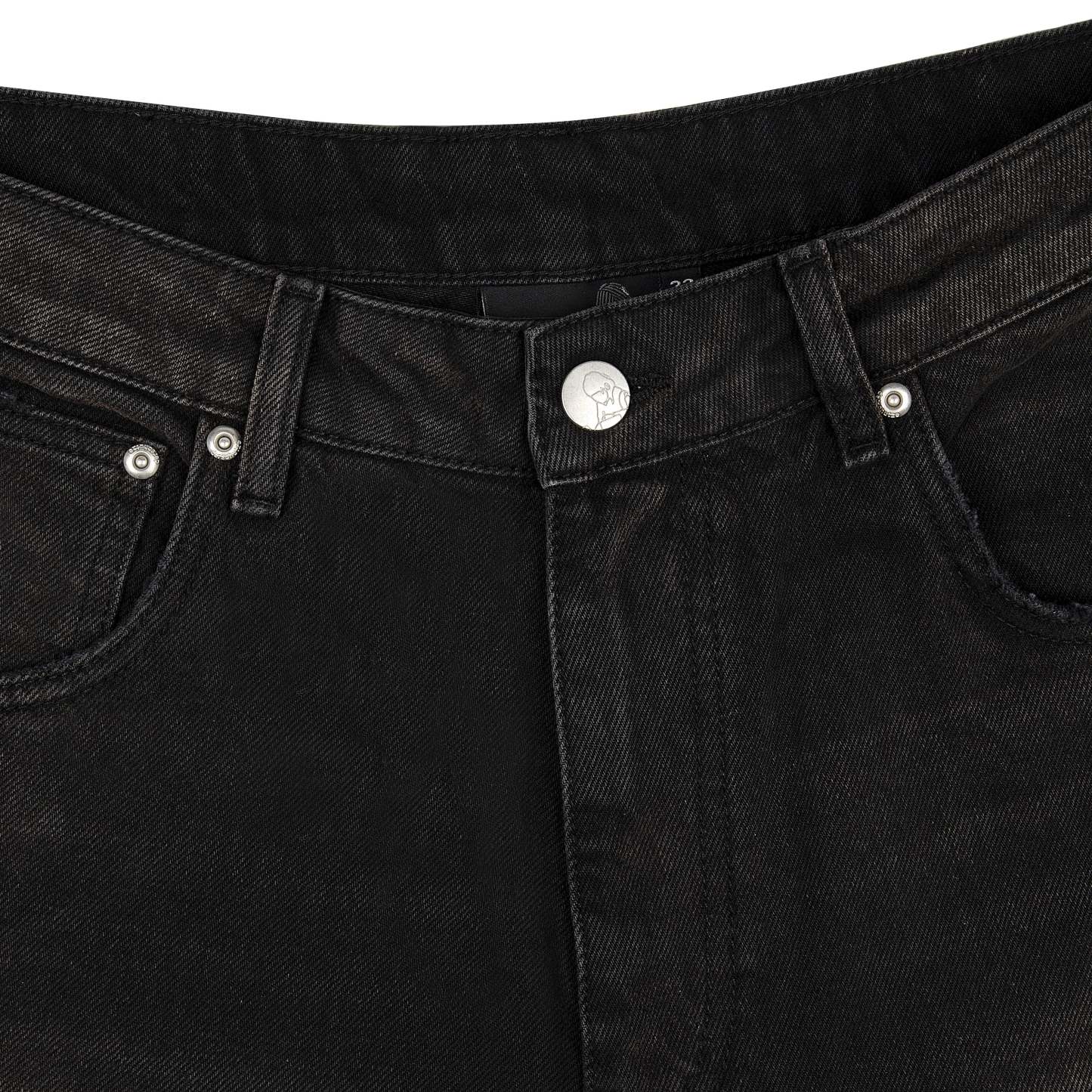 "koi fish v2" Jorts black-Coordom