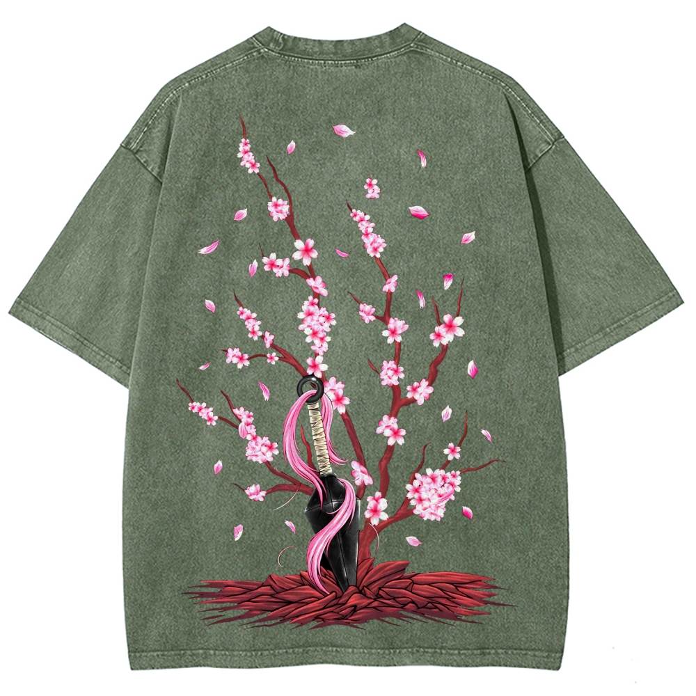 Naruto Unisex Fit Washed T-Shirt 2507030119-Coordom