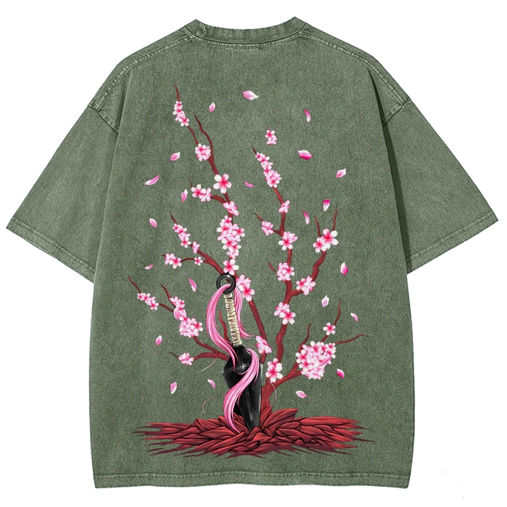 Naruto Unisex Fit Washed T-Shirt 2507030119-Coordom