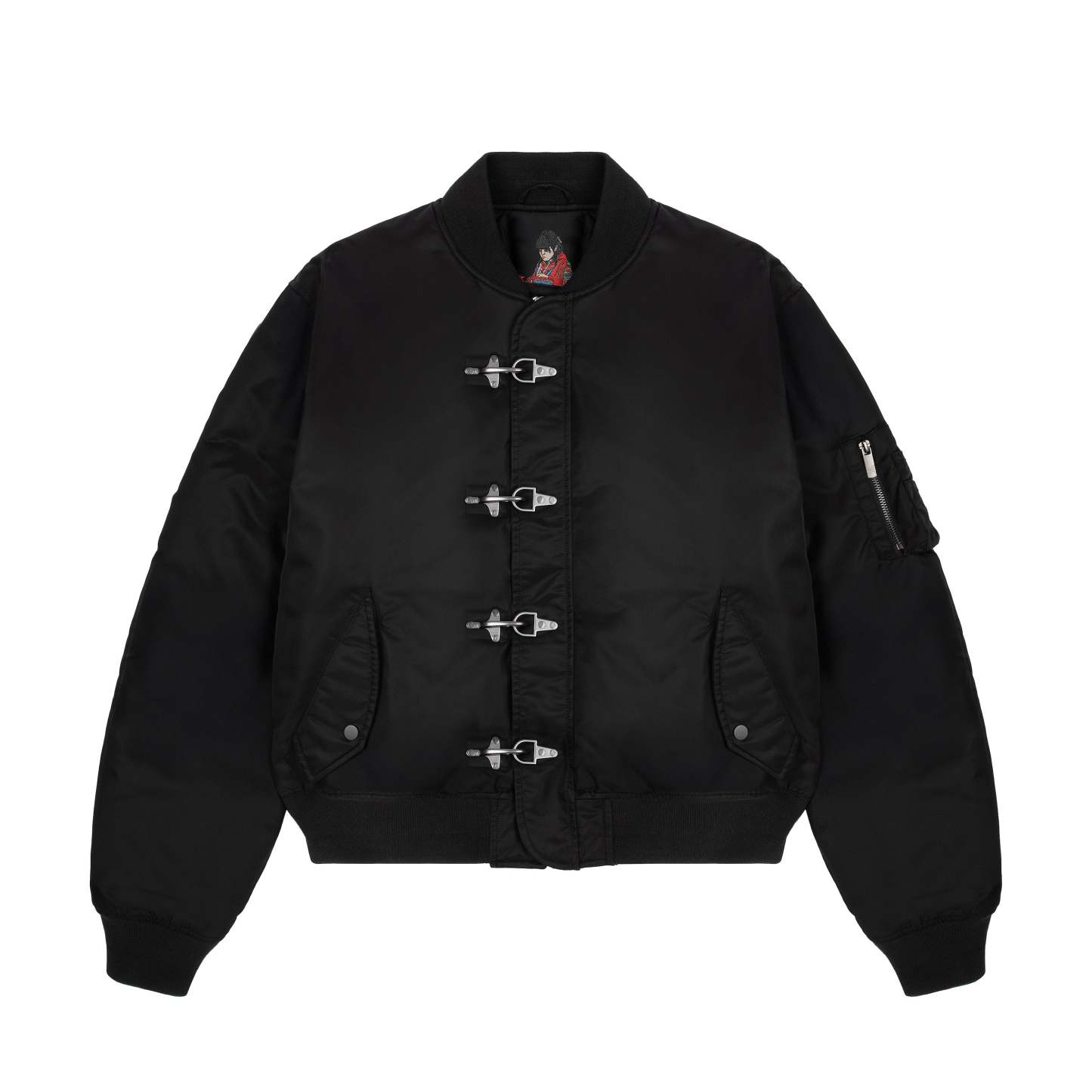 "yakuza" bomber Jacket black-Coordom