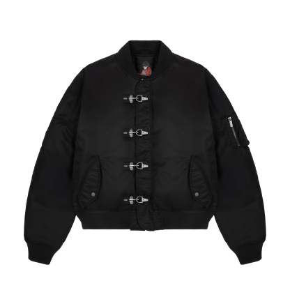 "yakuza" bomber Jacket black-Coordom