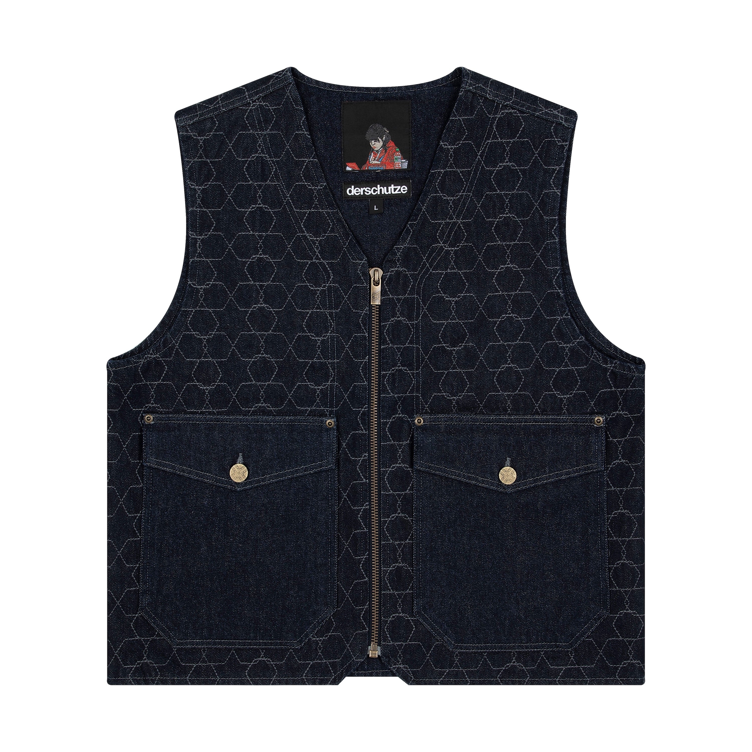  denim Vest-Coordom